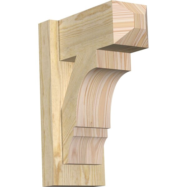 Ekena Millwork Balboa Craftsman Rough Sawn Outlooker, Douglas Fir, 6"W x 12"D x 16"H OUT06X12X16BOA04RDF - main